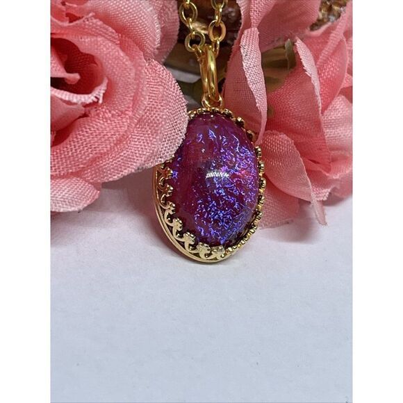 Gold Crown Setting Me I am Fire Opal Christmas Gift Daughter Mom 18x13 Dragons B - Picture 7 of 11